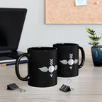 Black Mug (11oz, 15oz) - Navy - Aerographers Mate (AG) wo txt X 300