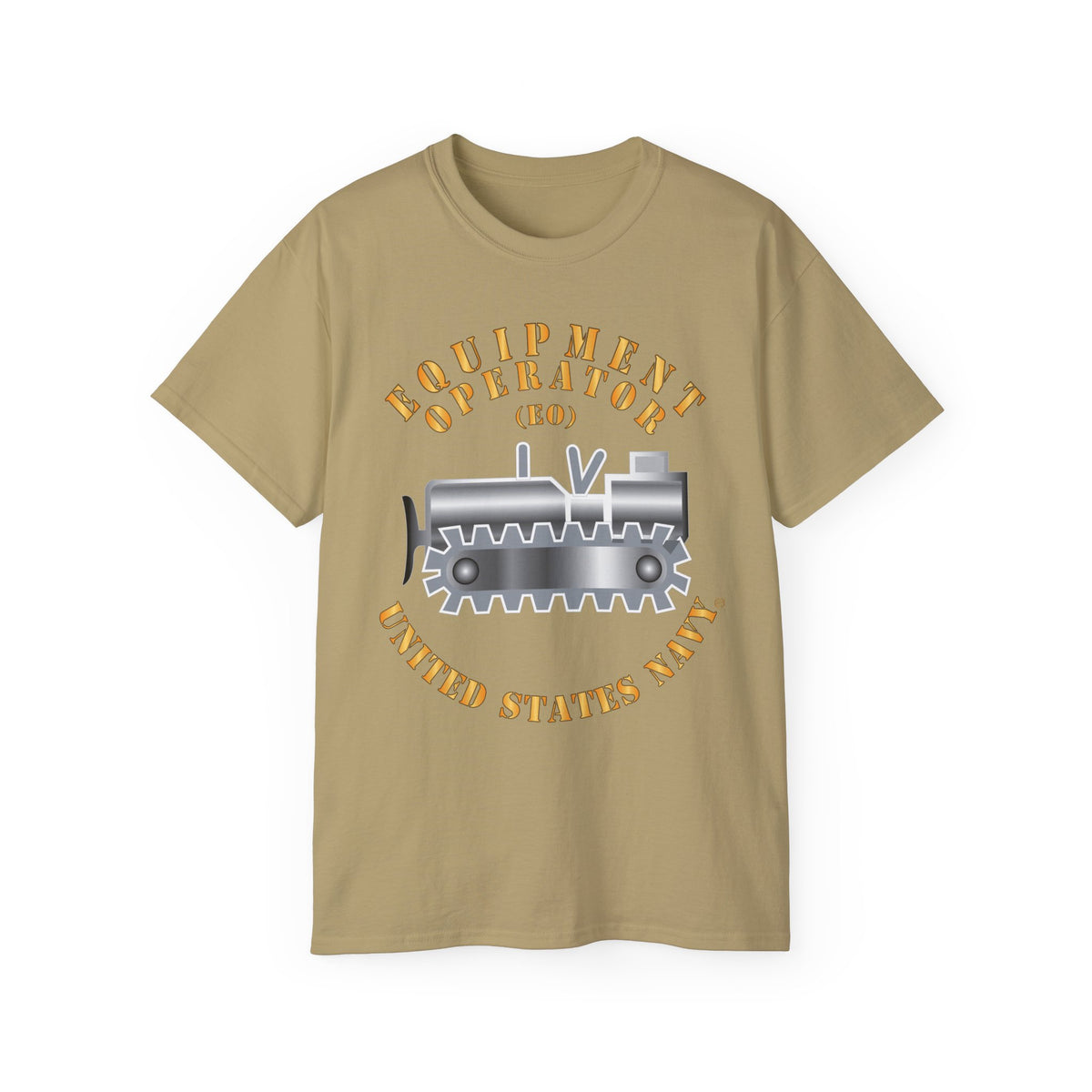 Unisex Ultra Cotton T-Shirt - Navy - Rate - Equipment Operator (EO)