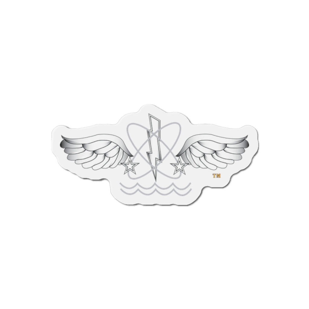 Die-Cut Magnet - Navy - Rate - Aviation Warfare Systems Operator (AW) wo txt