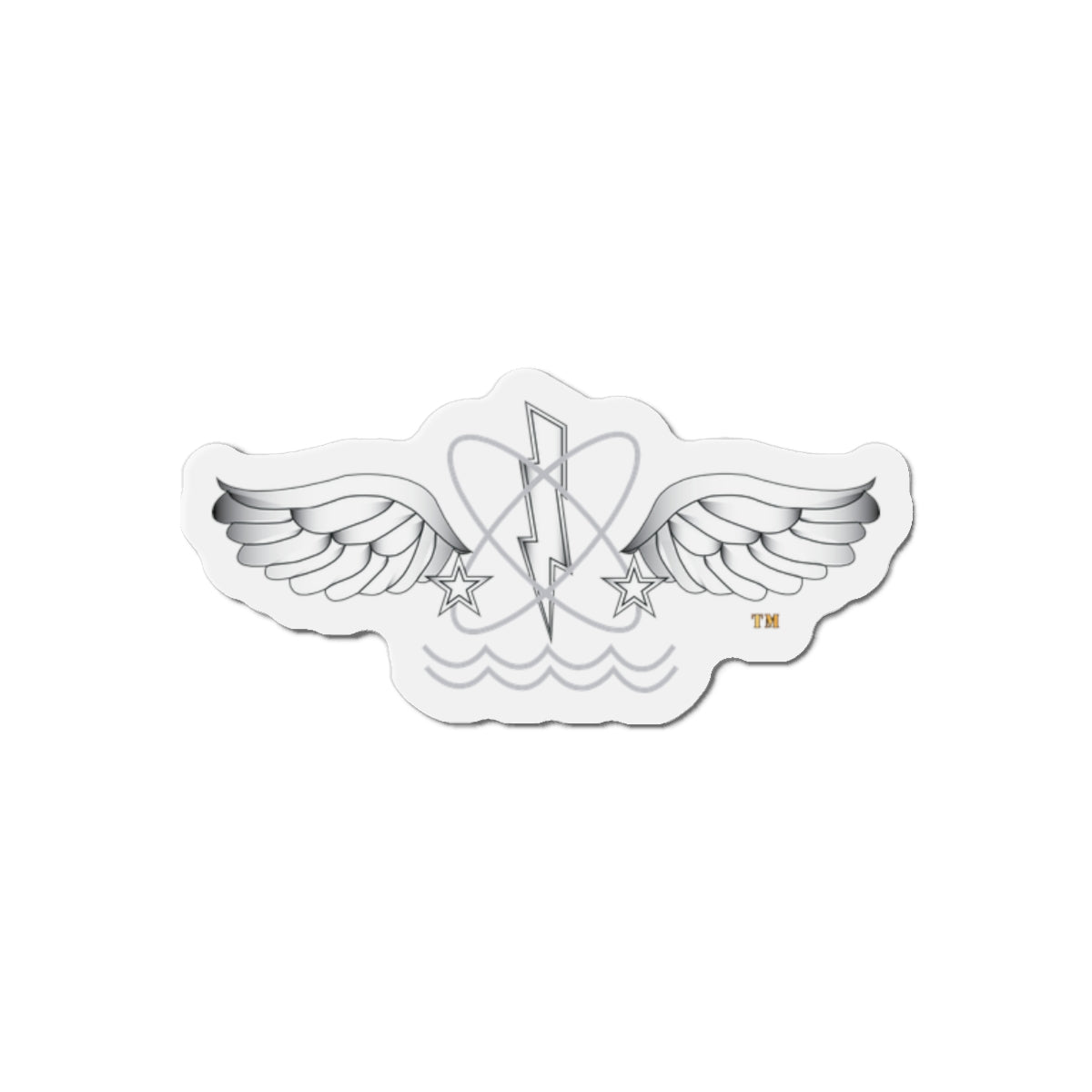 Die-Cut Magnet - Navy - Rate - Aviation Warfare Systems Operator (AW) wo txt