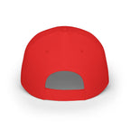 NAVY DTF Baseball Cap — Red Low Profile Hat for Military & Patriotic Fans