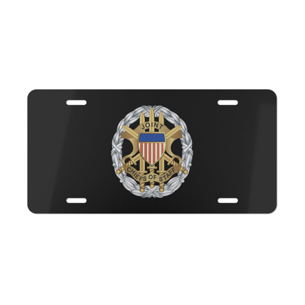 Vanity License Plate - Joint Chiefs of Staff Service Badge wo txt X 300