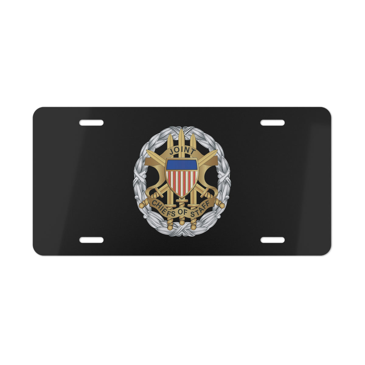 Vanity License Plate - Joint Chiefs of Staff Service Badge wo txt X 300
