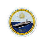 Die-Cut Magnet - Navy - USS Gerald R. Ford (CVN-78) wo txt