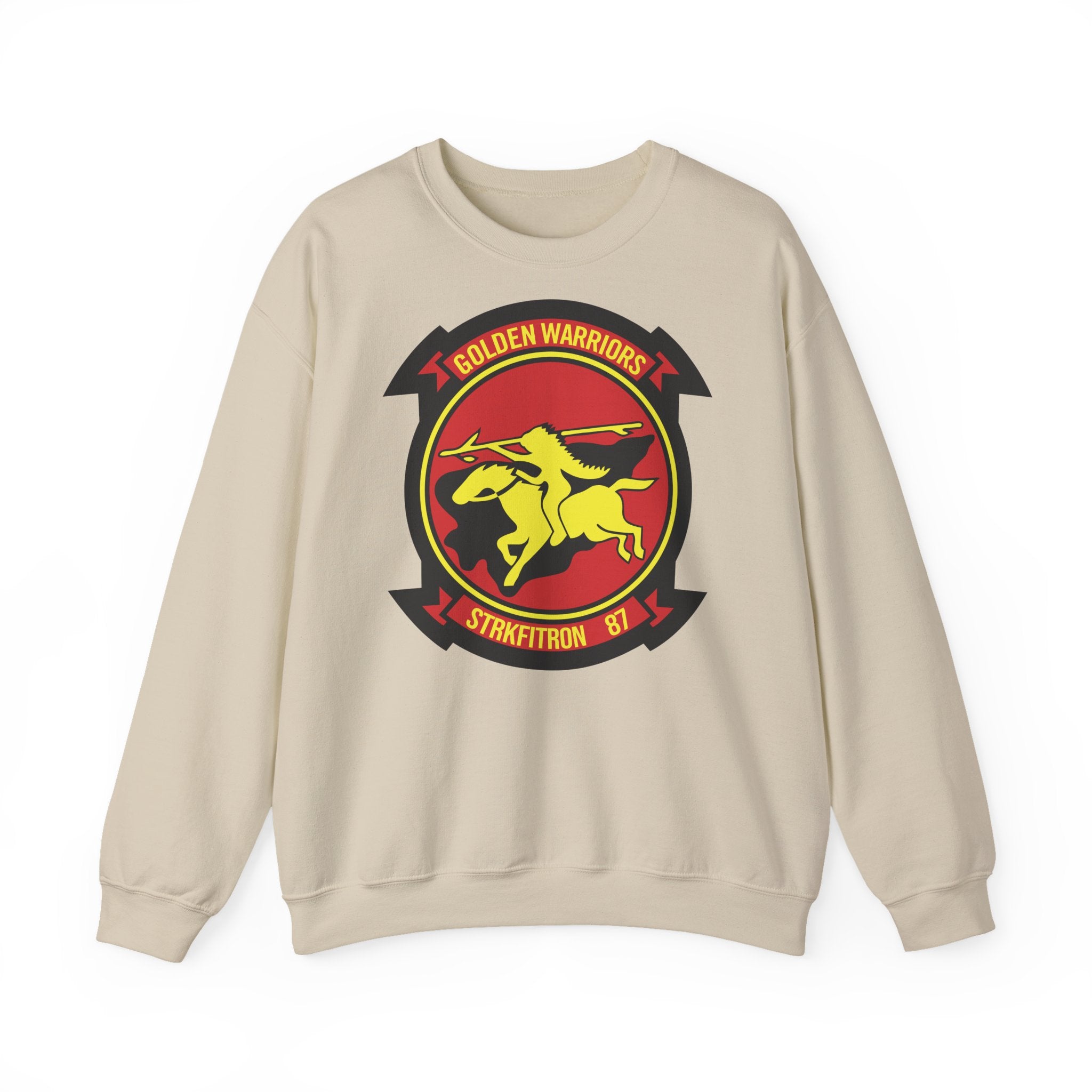 Unisex Heavy Blend™ Crewneck Sweatshirt - Navy - Strike Fighter Squadron 87 (VFA-87) wo txt