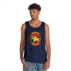 Unisex Heavy Cotton Tank Top - Navy - Strike Fighter Squadron 87 (VFA-87) wo txt