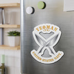 Die-Cut Magnet - Navy - Rate - Yeoman (YN)