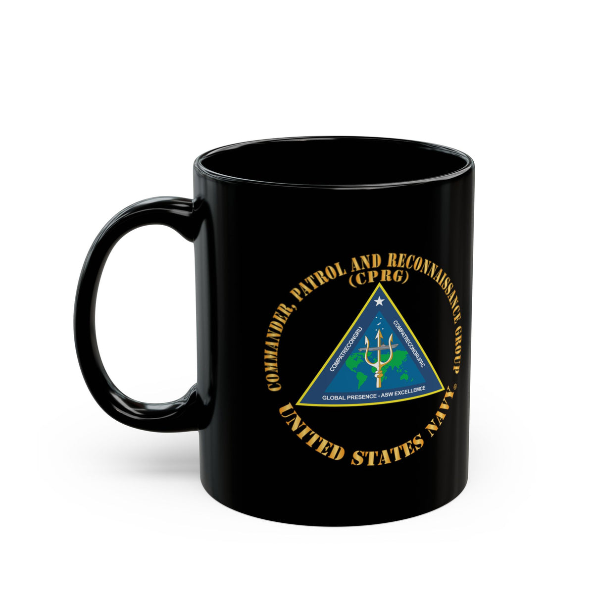 Black Mug (11oz, 15oz) - Navy - Commander, Patrol and Reconnaissance Group - CPRG X 300