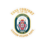 Kiss-Cut Vinyl Decal - Navy - USNS Comfort (T-AH-20)