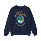 Unisex Heavy Blend™ Crewneck Sweatshirt - Navy - Electronic Attack Squadron 130 (VAQ-130)