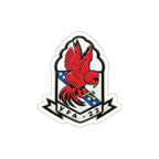 Die-Cut Vinyl Sticker - Strike Fighter Squadron 22nd - SSI without Txt - Fighting Redcocks - 3D - Enhanced
