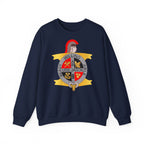 Unisex Heavy Blend™ Crewneck Sweatshirt - Navy - USS Jason (AR-8) wo Txt