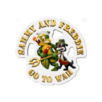 Die-Cut Magnet - Navy - SOF - Sammy - Freddie - Go to War - 3D - Enhanced