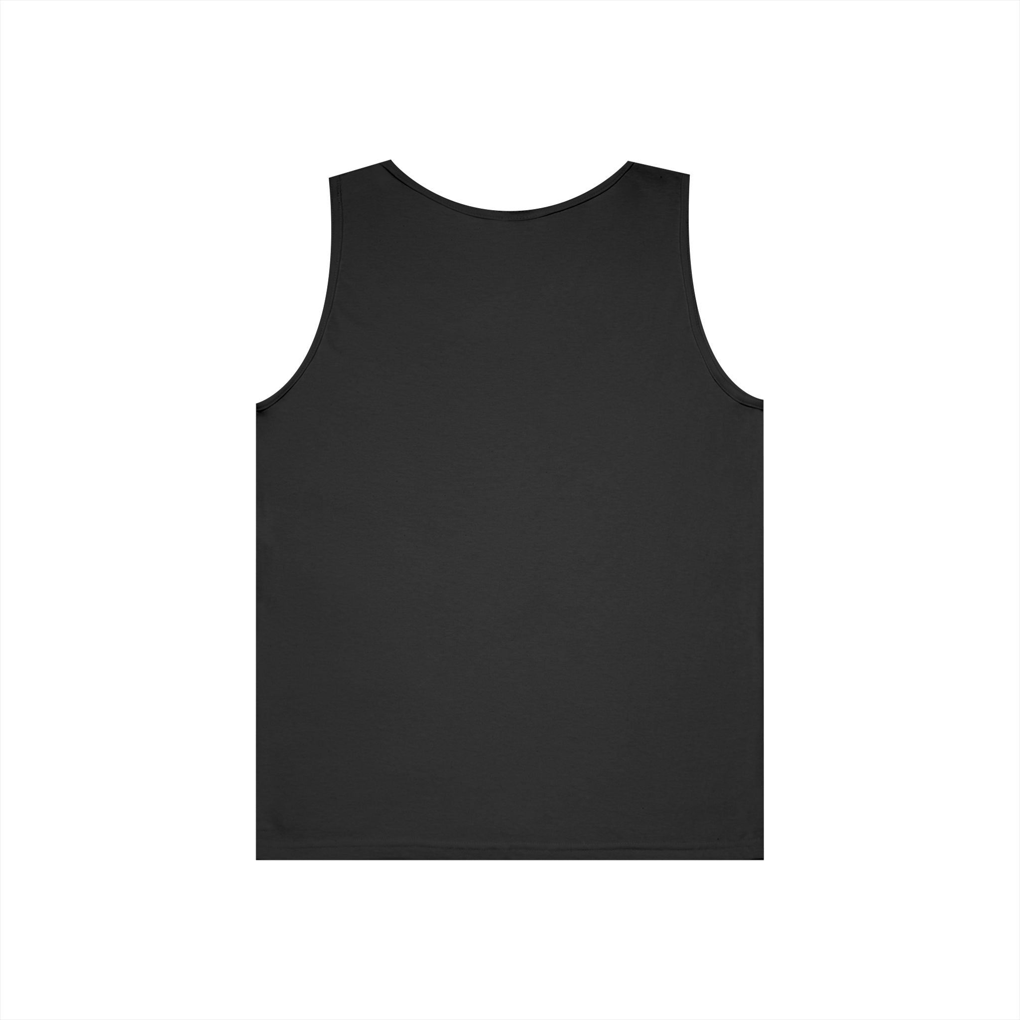 Unisex Heavy Cotton Tank Top - Navy - Naval Air Terminal Norfolk wo Txt