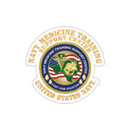 Die-Cut Vinyl Sticker - Navy Medicine Training Support Center X 300