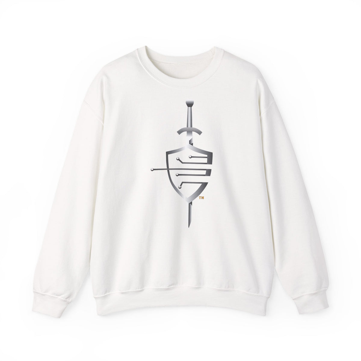 Unisex Heavy Blend™ Crewneck Sweatshirt - Navy - Rate - Cyber Warfare Technician (CWT) wo txt