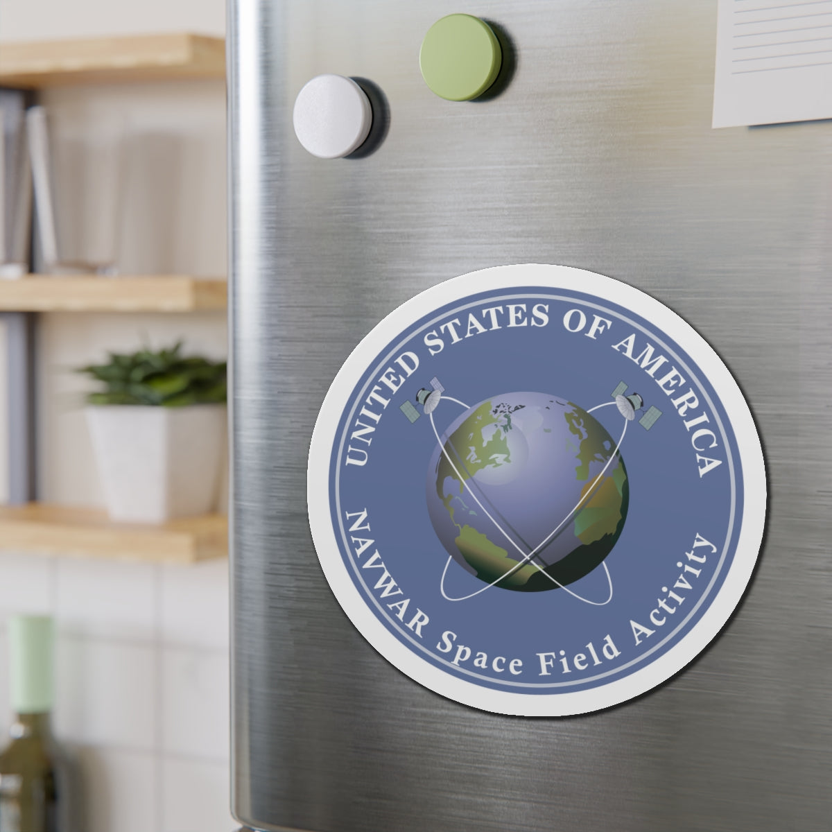 Die-Cut Magnet - NAVWAR Space Field Activity wo Txt X 300