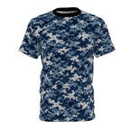 AOP - Navy Camouflage Pattern