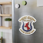 Die-Cut Magnet - Navy - Kagnew Station - Asmara, Eritrea - East Africa - 3D X 300