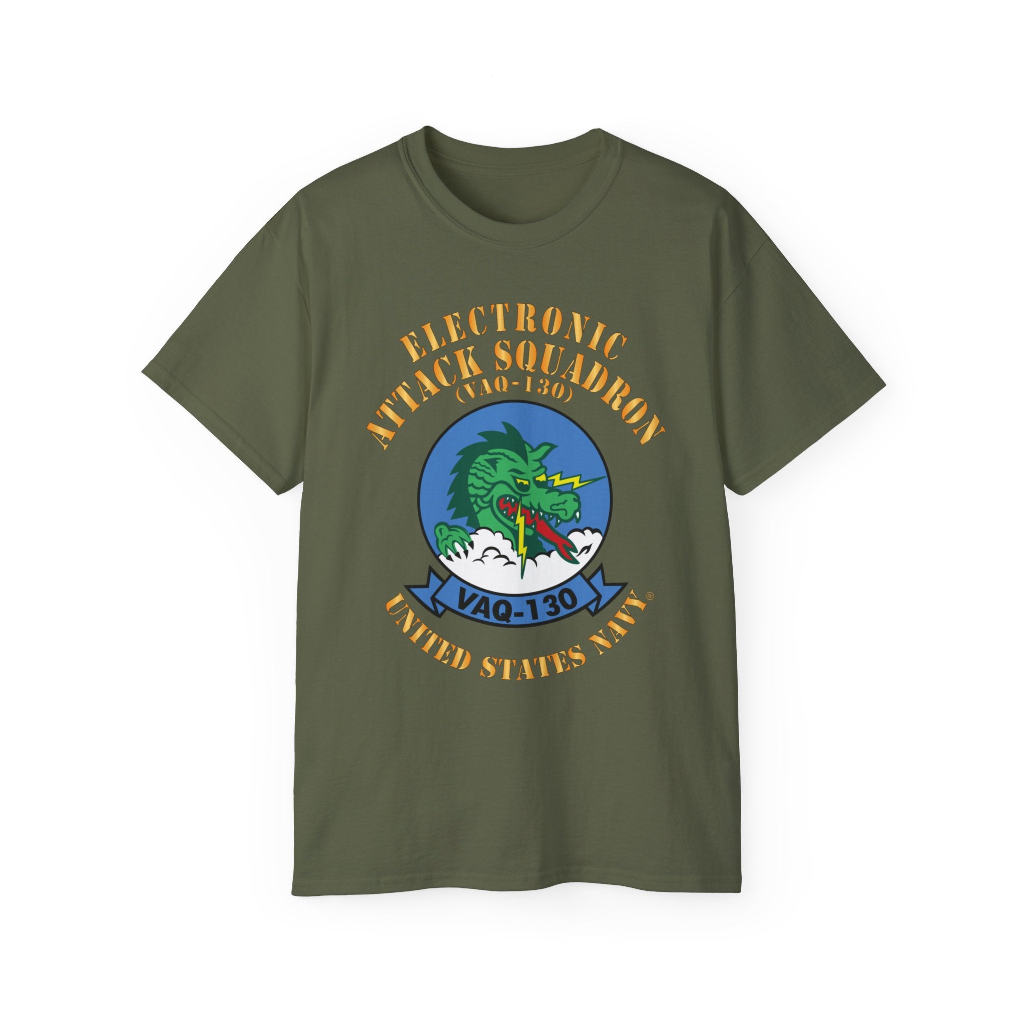 Unisex Ultra Cotton T-Shirt - Navy - Electronic Attack Squadron 130 (VAQ-130)
