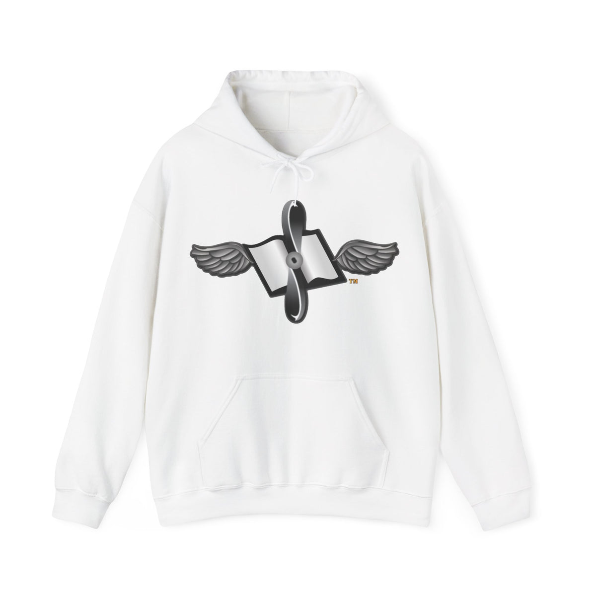 Unisex Heavy Blend™ Hoodies - Navy - Rate - Aviation Maintenance Administrationman (AZ) wo txt
