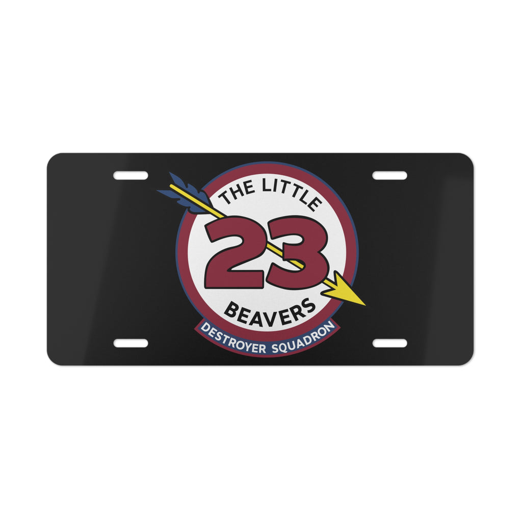 Vanity License Plate - Navy - Destroyer Squadron 23 (DESRON-23) wo Txt