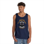 Unisex Heavy Cotton Tank Top - Navy - Helicopter Sea Combat Squadron 5 (HSC-5)