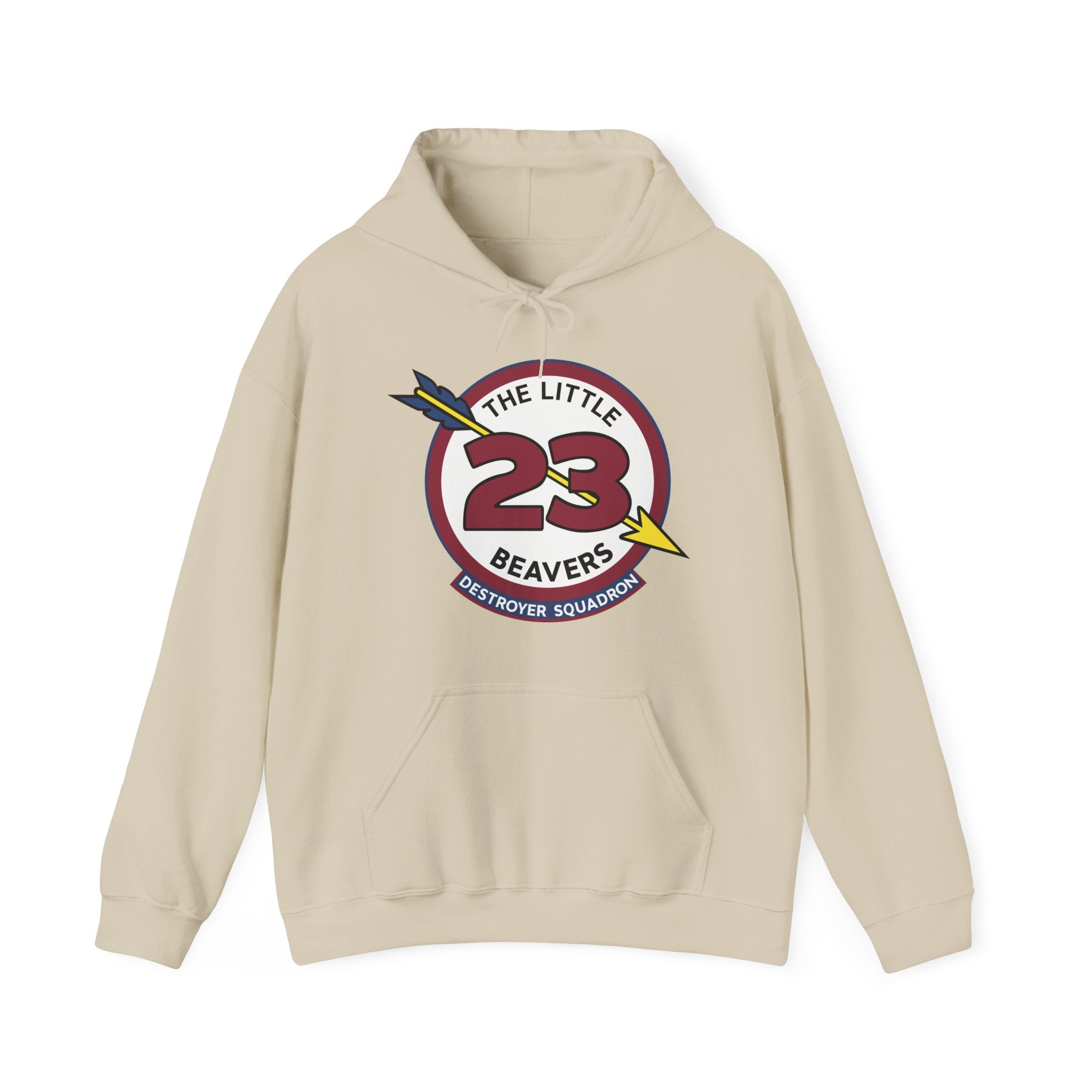 Unisex Heavy Blend™ Hoodies - Navy - Destroyer Squadron 23 (DESRON-23) wo Txt