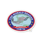 Die-Cut Magnet - Navy - USS Ronald Reagan (CVN-76) wo txt X 300