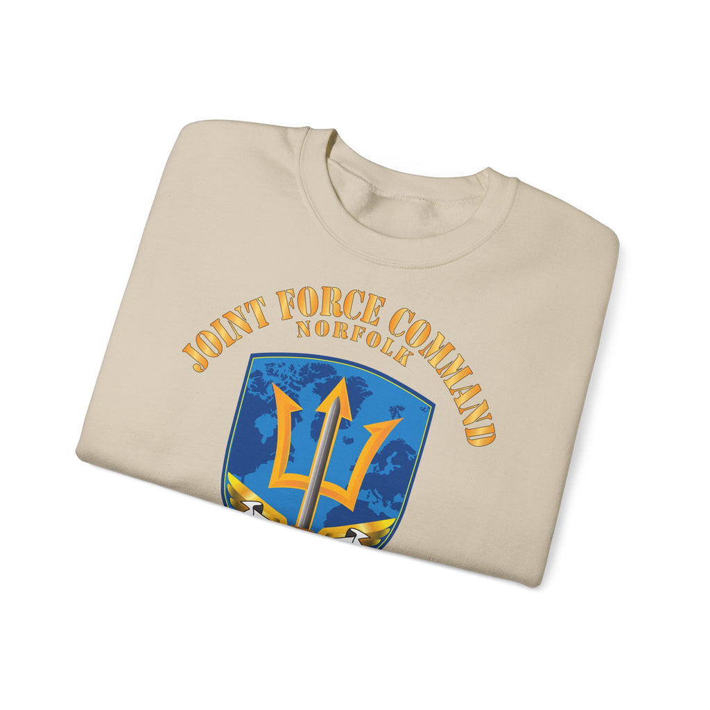 Unisex Heavy Blend™ Crewneck Sweatshirt - Navy - Joint Force Command - Norfolk