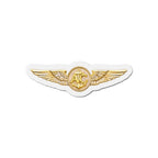 Die-Cut Magnet - Navy - Badge - Naval Aircrew Warfare Specialist wo txt - 3D - Enhanced