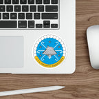 Die-Cut Vinyl Sticker - USS Dwight D. Eisenhower (CVN-69) Crest wo Txt