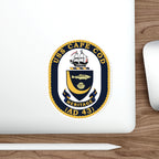 Die-Cut Vinyl Sticker - Navy - USS Cape Cod (AD 43) wo txt X 300