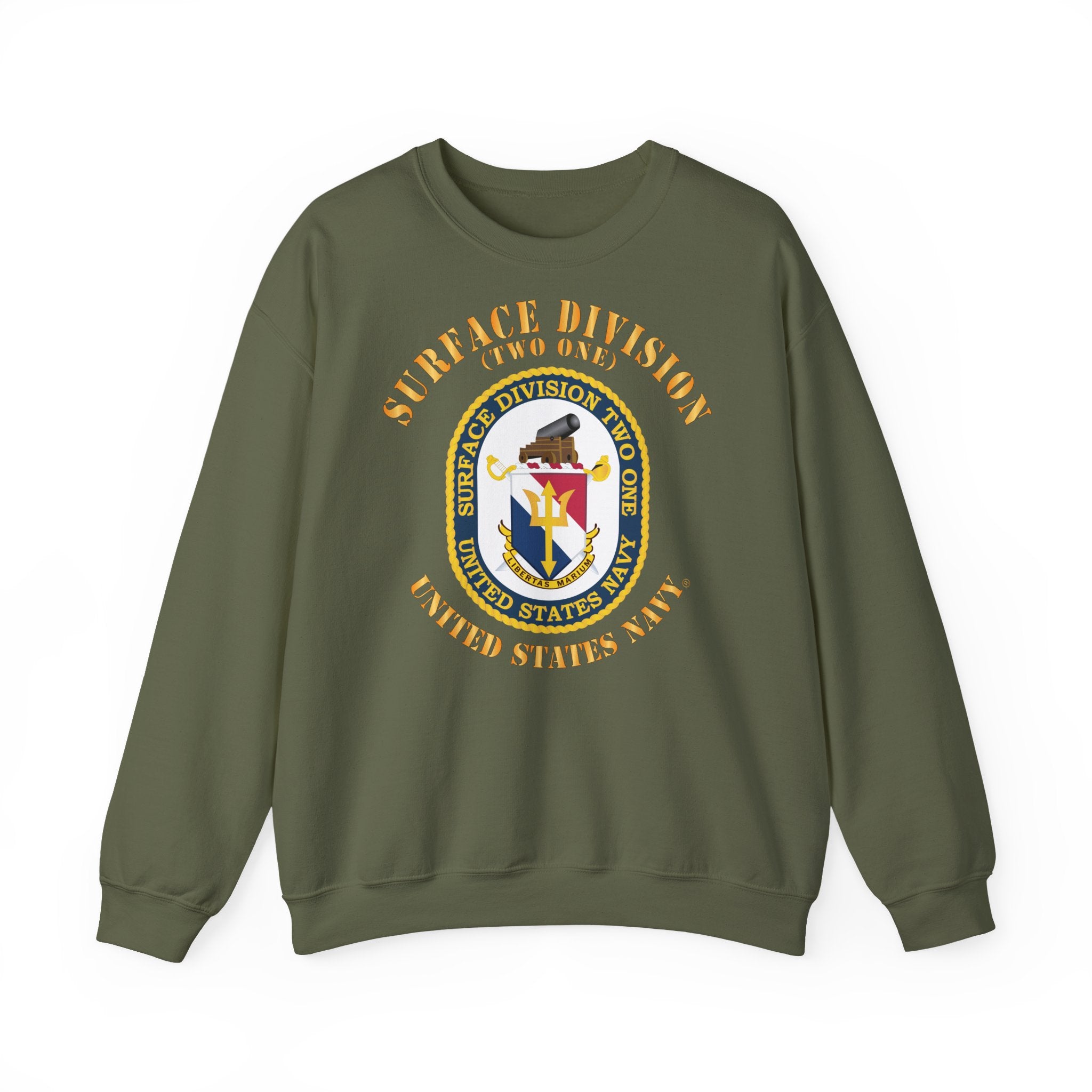 Unisex Heavy Blend™ Crewneck Sweatshirt - Navy - Surface Division 21