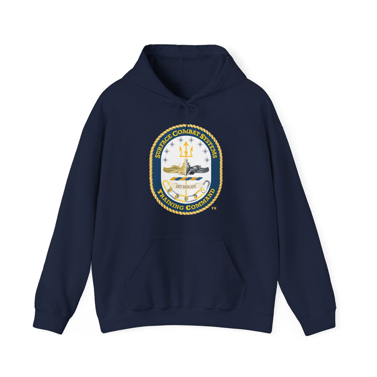 Unisex Heavy Blend™ Hoodies - Navy - Surface Combat Systems Training Command - DET MIDLANT wo Txt X 300