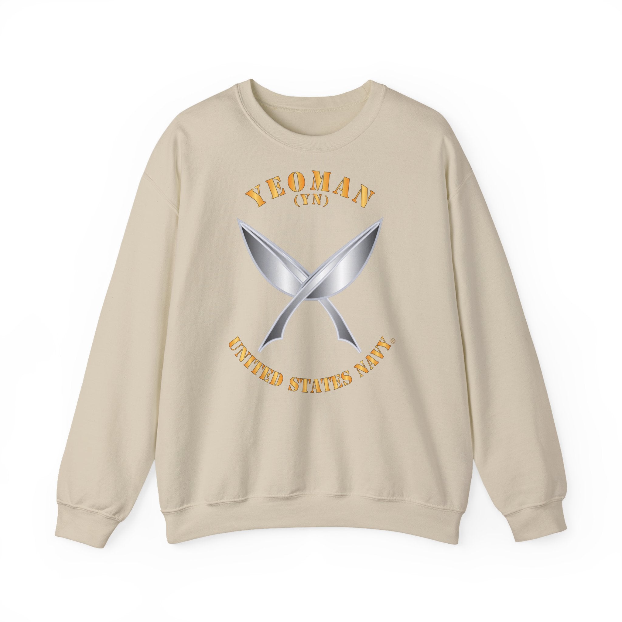 Unisex Heavy Blend™ Crewneck Sweatshirt - Navy - Rate - Yeoman (YN)
