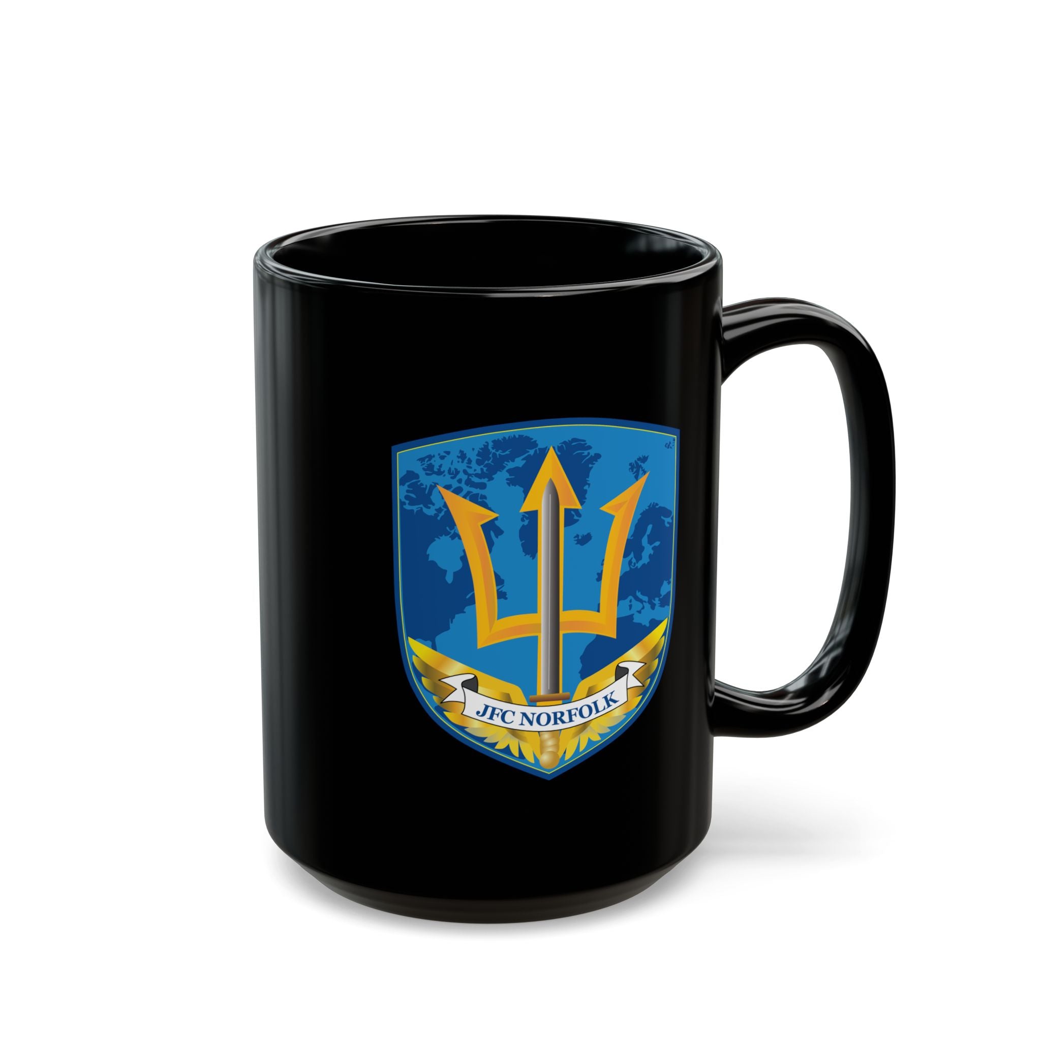 Black Mug (11oz, 15oz) - Navy - Joint Force Command - Norfolk wo Txt X 300