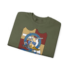 Unisex Heavy Blend™ Crewneck Sweatshirt - Navy - USS Florida (SSGN-728) wo txt