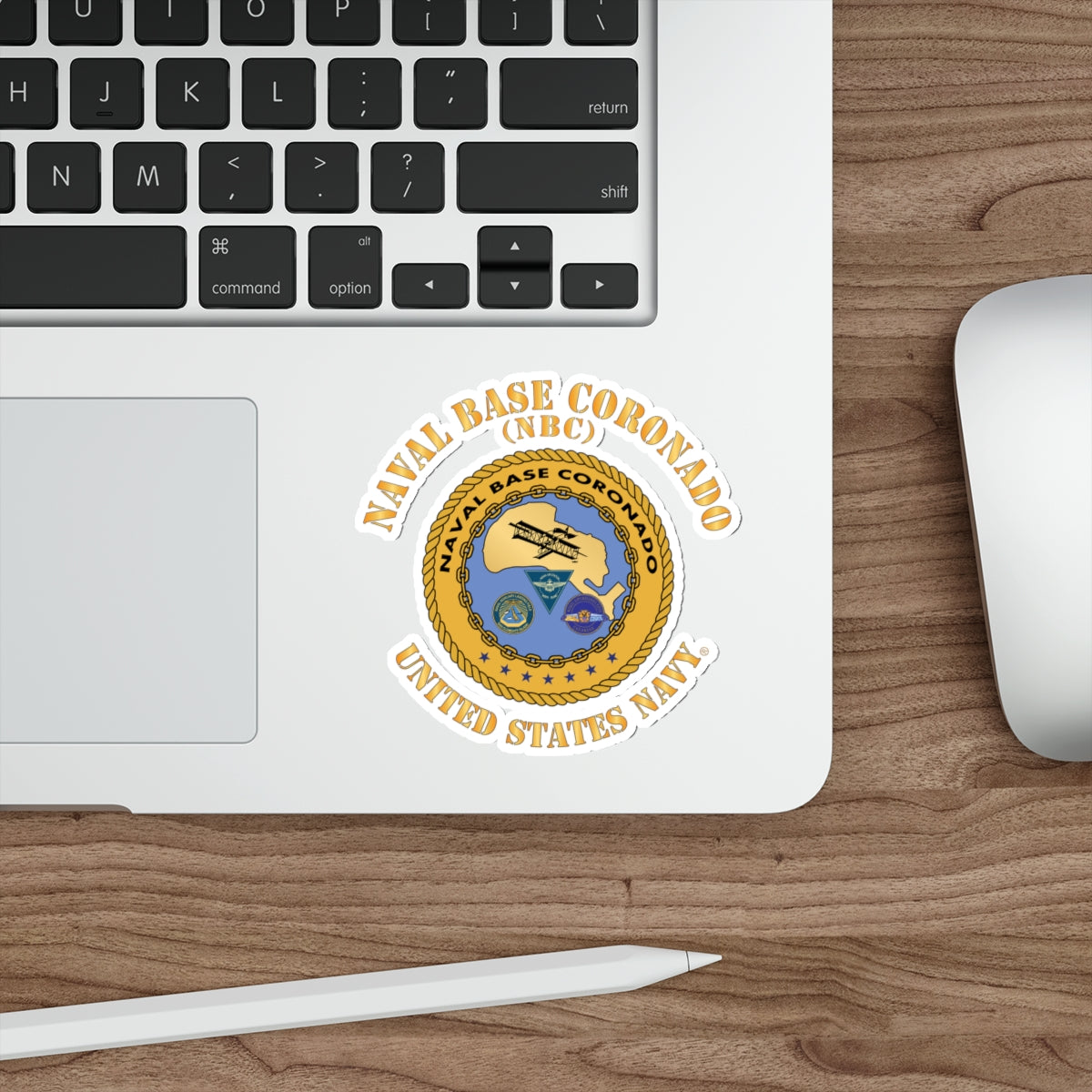 Die-Cut Vinyl Sticker - Navy - Naval Base Coronado(NBC)