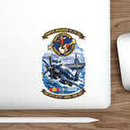 Die-Cut Vinyl Sticker - NAVY - VF 32  -White Lightnin - Fightin 32 - SSI - USS Leyte (CV32) - F4U-4 Corsair - Korea - 1950-1951- 3D - Enhanced