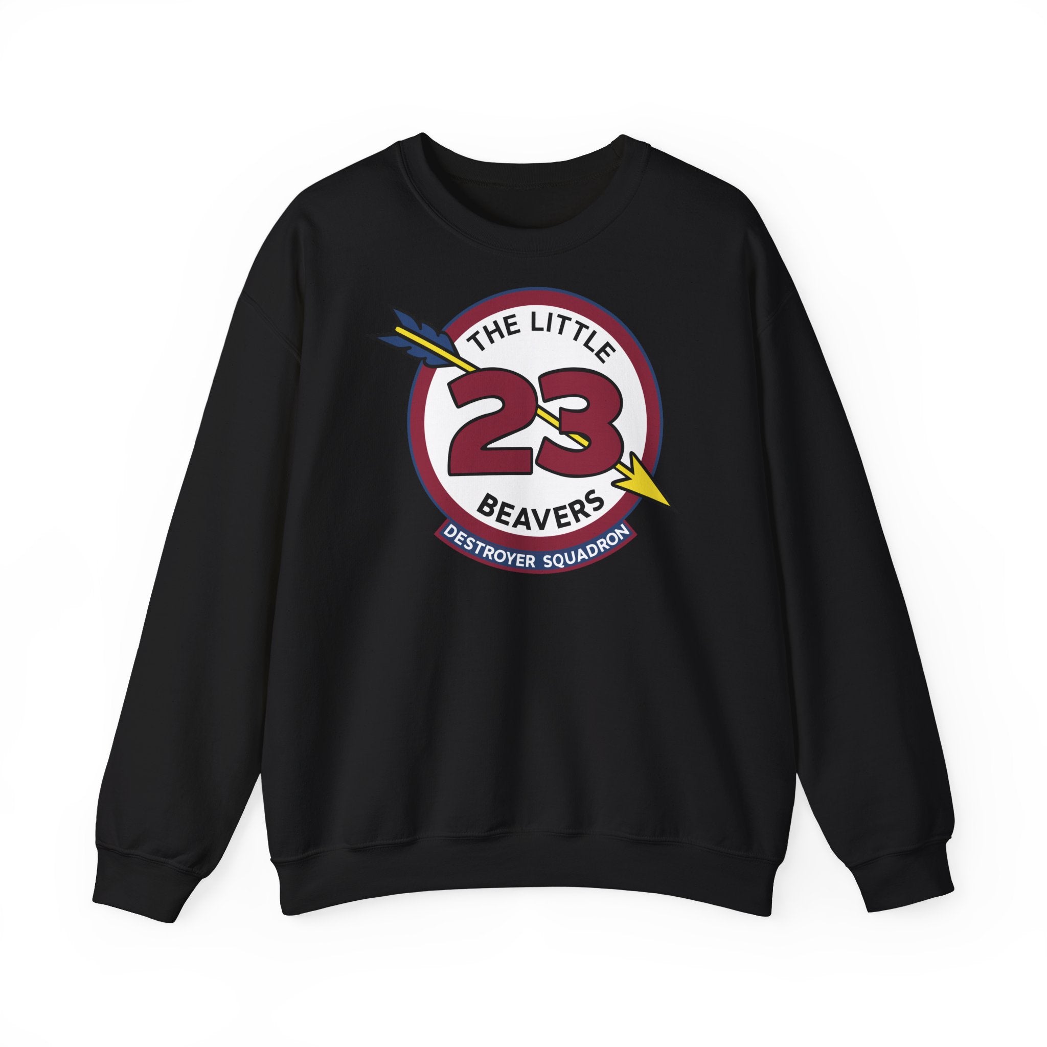 Unisex Heavy Blend™ Crewneck Sweatshirt - Navy - Destroyer Squadron 23 (DESRON-23) wo Txt