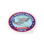 Die-Cut Magnet - Navy - USS Ronald Reagan (CVN-76) wo txt X 300
