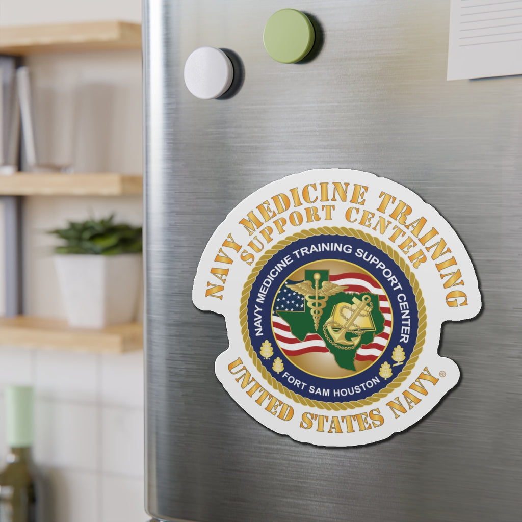 Die-Cut Magnet - Navy Medicine Training Support Center X 300