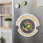 Die-Cut Magnet - Navy Medicine Training Support Center X 300