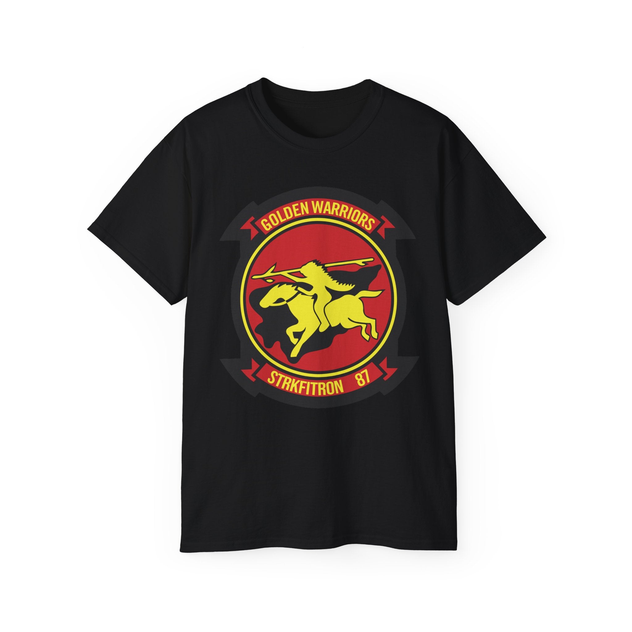 Unisex Ultra Cotton T-Shirt - Navy - Strike Fighter Squadron 87 (VFA-87) wo txt