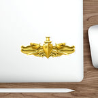 Die-Cut Vinyl Sticker - Navy - Badge - Surface Warfare Officer (SWO) wo txt - 3D - Enhanced