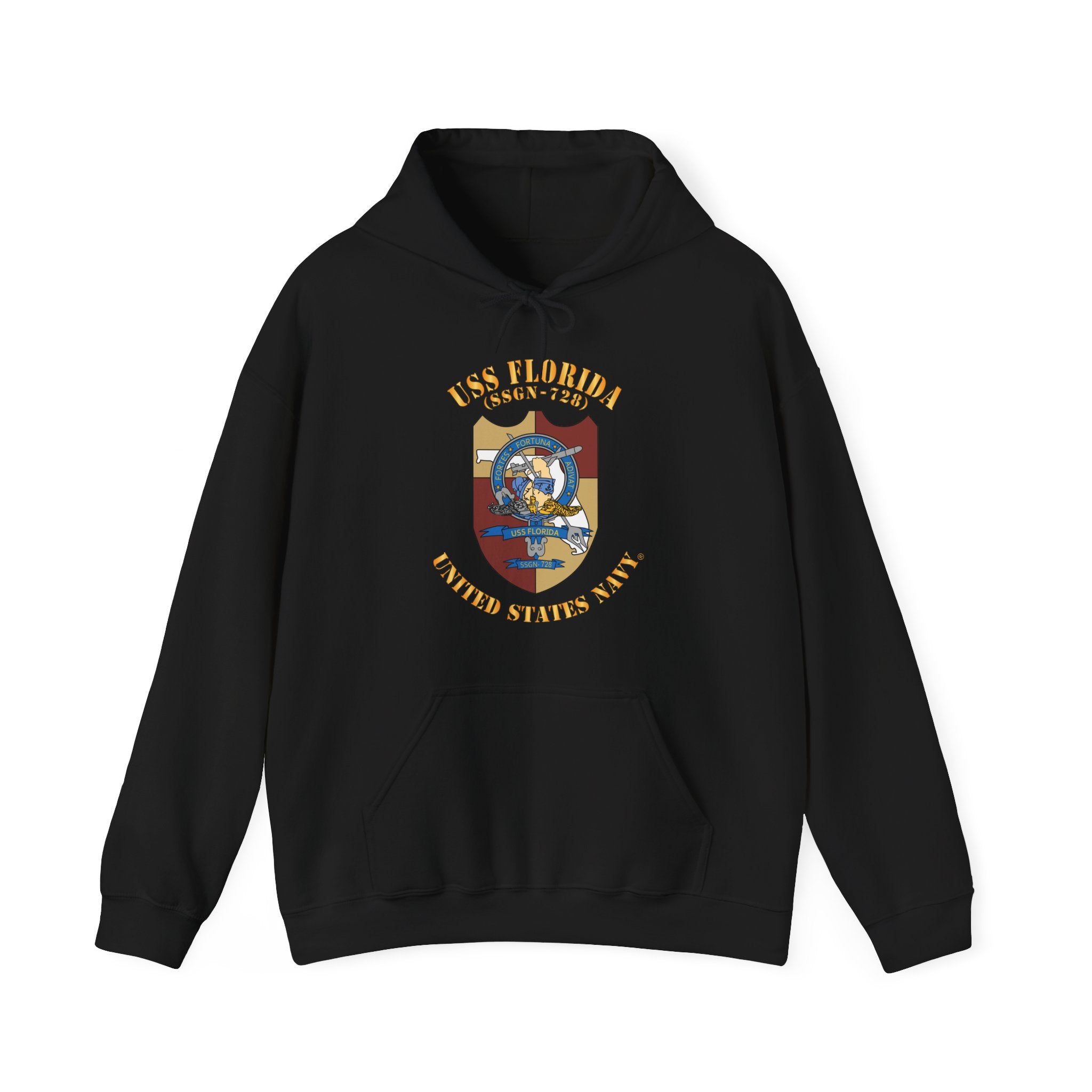 Unisex Heavy Blend™ Hoodies - Navy - USS Florida (SSGN-728)