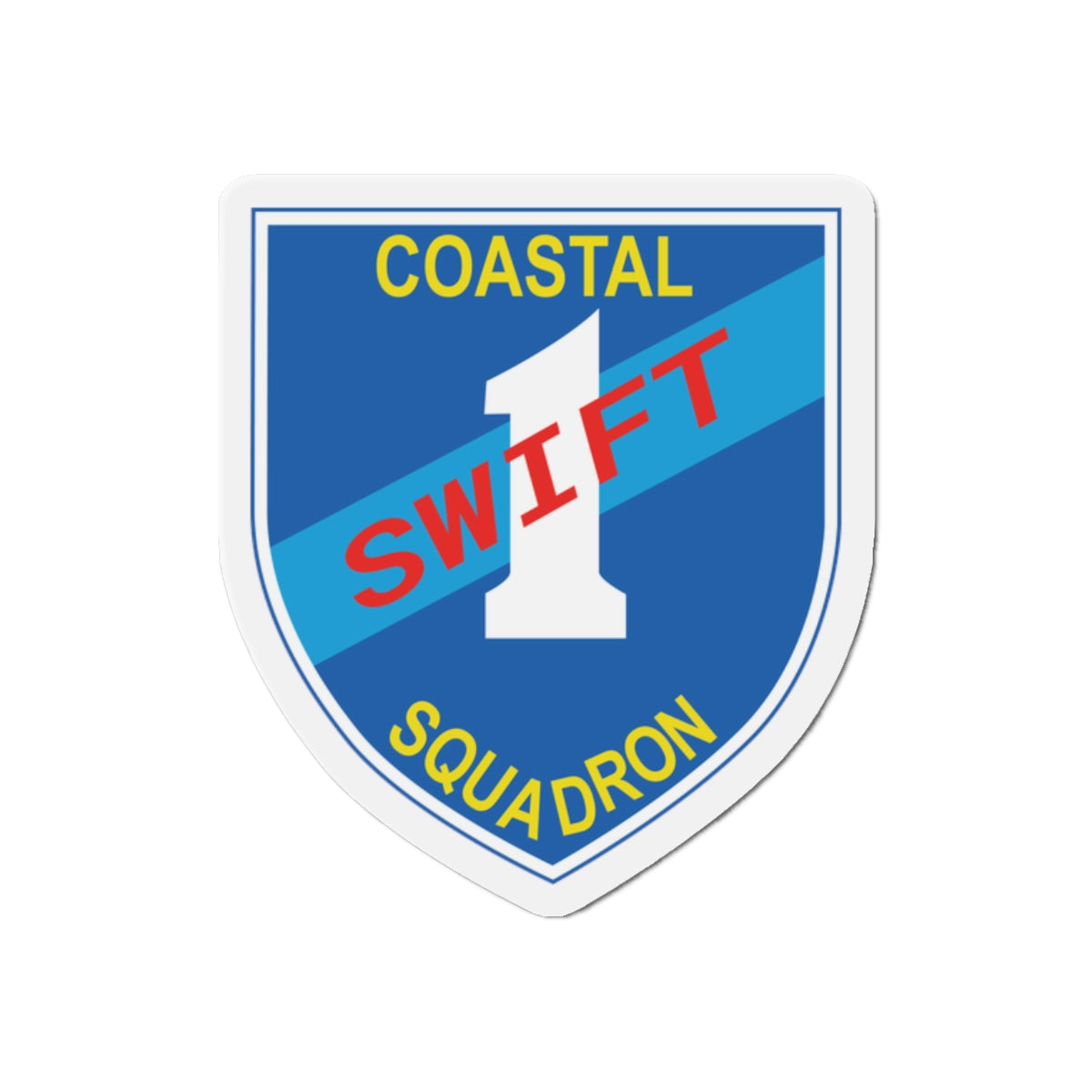 Die-Cut Magnet - Coastal Squadron One (Blue) - SSI wo Txt X 300