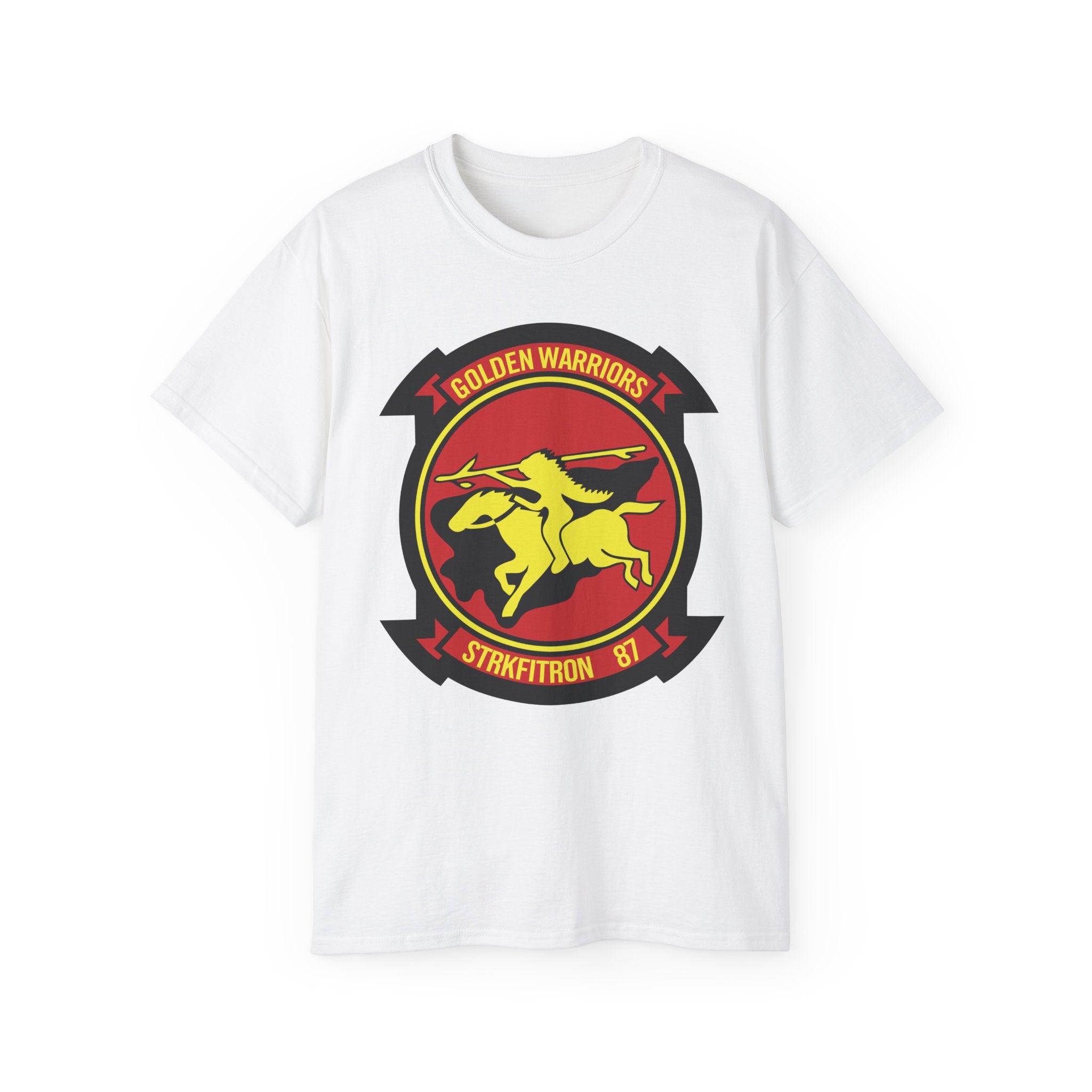Unisex Ultra Cotton T-Shirt - Navy - Strike Fighter Squadron 87 (VFA-87) wo txt