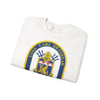 Unisex Heavy Blend™ Crewneck Sweatshirt - Navy - USNS Carl Brashear (T-AKE 7) wo txt